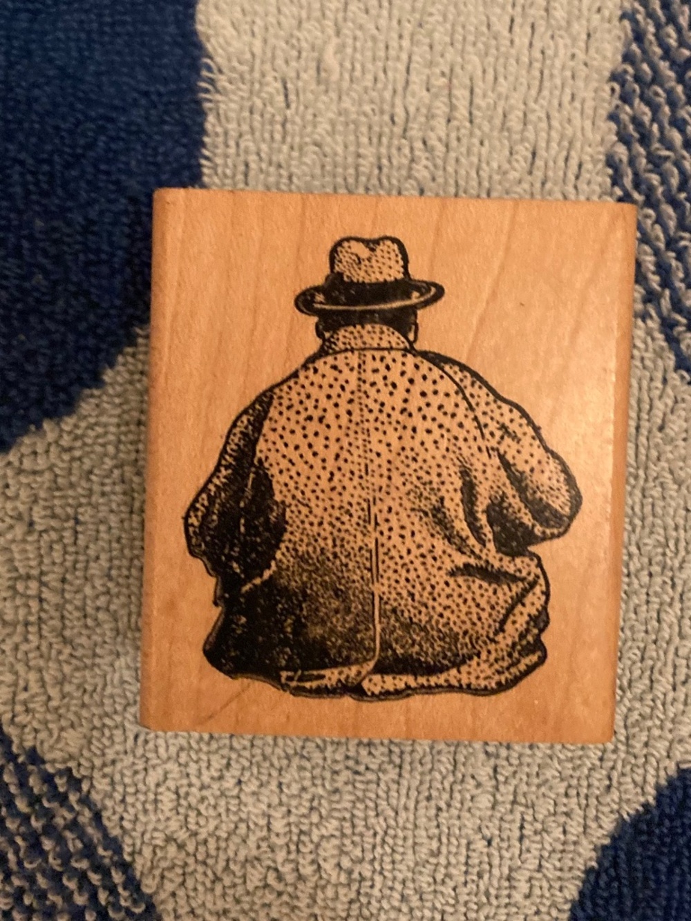 Ken Brown rubber stamp